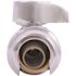 SharkBite 1/2 in. Push-to-Connect x 3/8 in. O.D. Compression Chrome-Plated Brass Quarter-Turn Straight Stop Valve