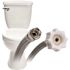 Fluidmaster 3/8 in. Compression x 7/8 in. Ballcock x 20 in. L Click Seal Braided Stainless Steel Toilet Connector