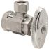 BrassCraft 1/2 in. FIP Inlet x 3/8 in. OD Compression Outlet Multi-Turn Angle Valve with Brass Stem