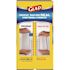 Glad Forceflex Plus 13 Gal. White Tall Kitchen Drawstring Trash Bags (100-Case)