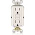 Leviton 15 Amp Tamper Resistant AFCI Duplex Outlet, White AFTR1-W