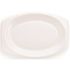 9 in. Laminated White Quiet Classic Platter (500 per Case)