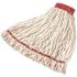 Rubbermaid Commercial Products Web Foot White Blend Shrinkless Large Wet Mop Head with 5 in. Head Band