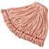 Rubbermaid Commercial Products Web Foot Orange Blend Shrinkless Wet String Mop Head with 5 in. Head Band