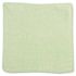 Rubbermaid Commercial Products 12 in. x 12 in. Light Commercial Green Microfiber Cloth