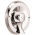 MOEN Wall-Mount Commercial Posi-Temp Single Handle Valve Trim Kit in Chrome Plated