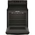 GE 30 in. 4 Burner Element Free-Standing Electric Range in Black with Self Clean