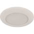 Monument RECESSED LIGHTING 5 IN. WHITE METAL VAPOR TRIM WITH ALBALITE LENS