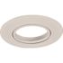 Monument RECESSED LIGHTING 5 IN. WHITE METAL GIMBAL RING WITH WHITE METAL TRIM RING