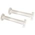 Designer's Touch Clear Valance Return Clip for 3-1/2 in. Vertical Blinds