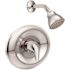 MOEN Chateau Single-Handle 1-Spray Shower Faucet Trim Kit in Chrome (Valve Not Included)