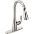 MOEN Arbor Single-Handle Pull-Down Sprayer Kitchen Faucet with Power Boost in Chrome