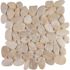 MSI Dorado Sliced Pebble 12 in. x 12 in. x 0.38 in. x 0.38 in. Tumbled Marble Mesh-Mounted Mosaic Tile (10 sq. ft./Case)