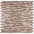 MSI Woodland Interlocking 11.75 in. x 12.88 in. Glossy Glass Patterned Look Wall Tile (9.7 sq. ft./Case)