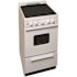 20 in. 2.42 cu. ft. Freestanding Smooth Top Electric Range in White