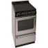 20 in. 2.42 cu. ft. Freestanding Smooth Top Electric Range in Stainless Steel