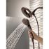 Delta In2ition Two-in-One 5-Spray 6.8 in. Dual Wall Mount Fixed and Handheld Shower Head in Venetian Bronze