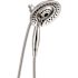 Delta In2ition 5-Spray Patterns 1.75 GPM 6.81 in. Wall Mount Dual Shower Heads in Chrome