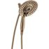 Delta In2ition Gold 5-Spray Patterns 1.75 GPM 6.81 in. Wall Mount Dual Shower Heads in Champagne Bronze