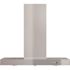 ZLINE Kitchen and Bath 30 in. 400 CFM Convertible Vent Modern Wall Mount Range Hood with Crown Molding in Stainless Steel