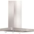 ZLINE Kitchen and Bath 30 in. 400 CFM Convertible Vent Modern Wall Mount Range Hood with Crown Molding in Stainless Steel