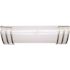 Lithonia Lighting FMLFUTL 2 ft. 26-Watt Brushed Nickel Integrated LED Linear Flush Mount