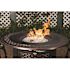 Fire Sense Bellante 44 in. x 24 in. Woven Aluminum LPG Fire Pit in Antique Bronze Bellante