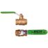 Boston Metal Ball Valve, Female NPT Ends with Drain 3/4 in. Lead Free