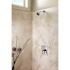 Duro Single Handle 1-Spray Shower Trim with Secondary Volume Control in Polished Chrome - 1.5 GPM (Valve not Included)