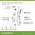 Symmons Duro 2-Handle Tub and 1-Spray Shower Trim Kit with Hand Shower in Polished Chrome (Valves not Included)