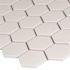 MSI Domino White Hexagon 11.63 in. x 12.13 in. Matte Porcelain Patterned Look Floor and Wall Tile (19.2 sq. ft./Case)