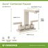 Symmons Duro 4 in. Centerset 2-Handle Bathroom Faucet with Drain Assembly in Brushed Nickel