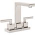 Symmons Duro 4 in. Centerset 2-Handle Bathroom Faucet with Drain Assembly in Polished Chrome