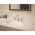Symmons Minimalist 8 in. Widespread 2-Handle Bathroom Faucet with Drain Assembly in Brushed Nickel