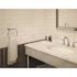 Symmons Minimalist 8 in. Widespread 2-Handle Bathroom Faucet with Drain Assembly in Brushed Nickel