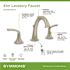 Symmons Minimalist 8 in. Widespread 2-Handle Bathroom Faucet with Drain Assembly in Brushed Nickel