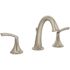 Symmons Minimalist 8 in. Widespread 2-Handle Bathroom Faucet with Drain Assembly in Brushed Nickel