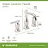 Symmons Degas 8 in. Widespread 2-Handle Bathroom Faucet wit Pop-Up Drain Assembly in Chrome