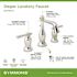 Symmons Degas 8 in. Widespread 2-Handle Bathroom Faucet wit Pop-Up Drain Assembly in Chrome