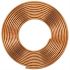Mueller Streamline 1 in. x 100 ft. Copper Type K Coil Pipe