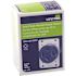 Leviton 30 Amp Industrial Flush Mount Shallow Single Outlet, Black 278-S00