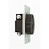 Leviton 50 Amp Flush Mount Shallow Single Outlet, Black 279-S00
