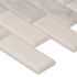 MSI Arabescato Carrara 12 in. x 12 in. x 0.38 in. Honed Marble Mesh-Mounted Mosaic Wall Tile (10 sq. ft./Case)