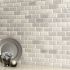 MSI Arabescato Carrara 12 in. x 12 in. x 0.38 in. Honed Marble Mesh-Mounted Mosaic Wall Tile (10 sq. ft./Case)