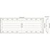 EnviroLite 4 ft. 6-Light T8 LED White High Bay Light, 5000K