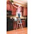 Louisville Ladder 8 ft. Aluminum Step Ladder, 225 lbs. Load Capacity Type II Duty Rating