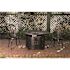Fire Sense Dynasty 44 in. x 24 in. Round Aluminum LPG Fire Pit
