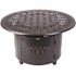 Fire Sense Dynasty 44 in. x 24 in. Round Aluminum LPG Fire Pit