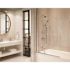 Symmons Identity 1-Handle Wall-Mounted Tub and Shower Faucet Trim Kit in Polished Chrome (Valve not Included)