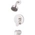 Symmons Identity 1-Handle Wall-Mounted Tub and Shower Faucet Trim Kit in Polished Chrome (Valve not Included)